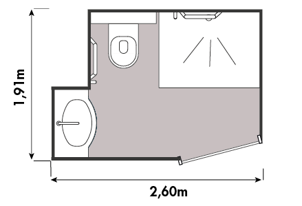 Boxia - plattegrond - zwart